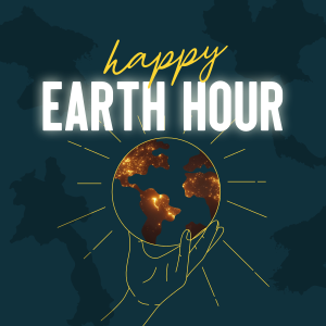 Happy Earth Hour Instagram post Image Preview