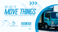 Trucking Service Company Animation Preview