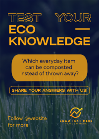 Sustainability Earth Day Poster Image Preview