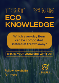 Sustainability Earth Day Poster Image Preview