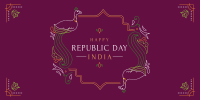 Republic Day India Twitter Post Design