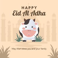 Eid Al Adha Cow Instagram post Image Preview