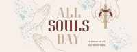 Prayer for Souls' Day Facebook cover Image Preview