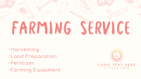 Farm Services Facebook Event Cover Design