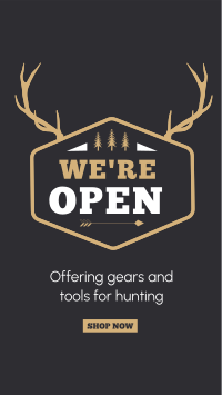 Hunting Supplies Instagram story Image Preview