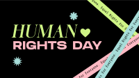 Unite Human Rights Facebook Event Cover Design