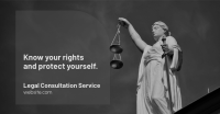 Legal Consultation Service Facebook Ad Design