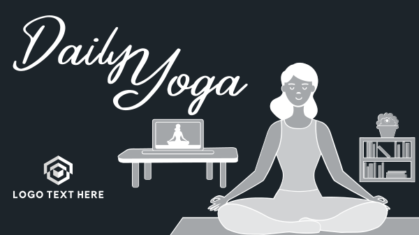 Online Yoga Video Design Image Preview