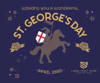 England St George Day Facebook post Image Preview