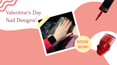 Valentines Day Nails Facebook event cover Image Preview