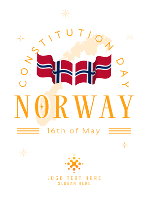Norway National Day Flyer Image Preview