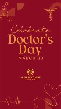 Celebrate Doctor's Day Instagram story Image Preview