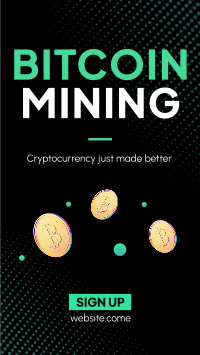The Crypto Look Instagram Story Design