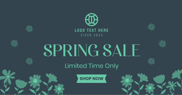 Celebrate Spring Sale Facebook Ad Design Image Preview