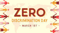 Zero Discrimination Celebration Facebook Event Cover Design