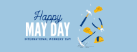 International Workers Day Facebook Cover Design