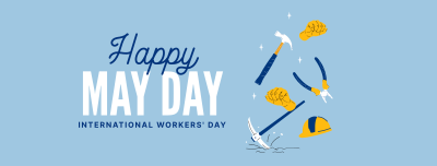 International Workers Day Facebook cover Image Preview