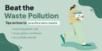 Beat Waste Pollution Twitter post Image Preview