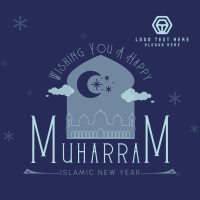 Wishing You a Happy Muharram Instagram post Image Preview