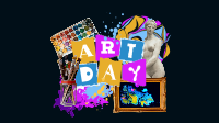 Art Day Collage Animation Image Preview