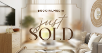 Minimalist Just Sold Real Estate Facebook Ad Preview