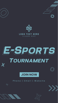 E-Sports Tournament Facebook Story Design