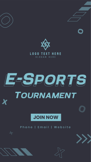 E-Sports Tournament Facebook story Image Preview