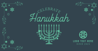 Hannukah Celebration Facebook ad Image Preview