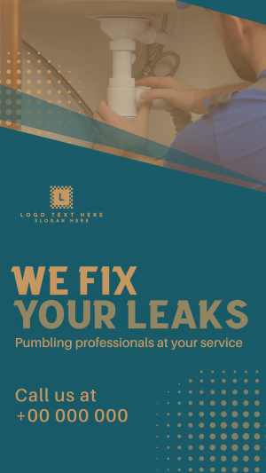 Best Plumbing Professionals Facebook story Image Preview