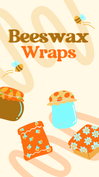 Beeswax Wraps Instagram Story Design