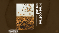 Coffee Day Beans Facebook Event Cover Design