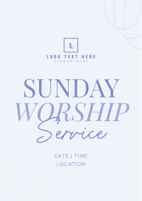Worship Livestream Flyer Image Preview