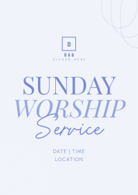 Worship Livestream Flyer Image Preview