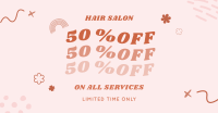 Discount on Salon Services Facebook Ad Design