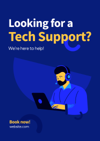 Tech Support Poster Design