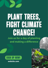 Tree Planting Event Flyer Design