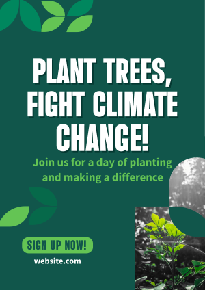 Tree Planting Event Flyer Image Preview