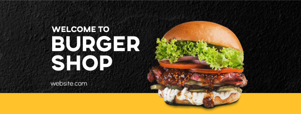 Burger Shop Opening Facebook Cover Design Image Preview