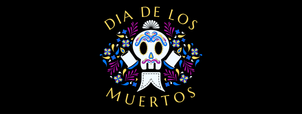 Dia de los Muertos Facebook Cover Design Image Preview