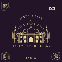 India Republic Day Linkedin Post Image Preview