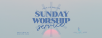 Sunday Worship Facebook Cover Design