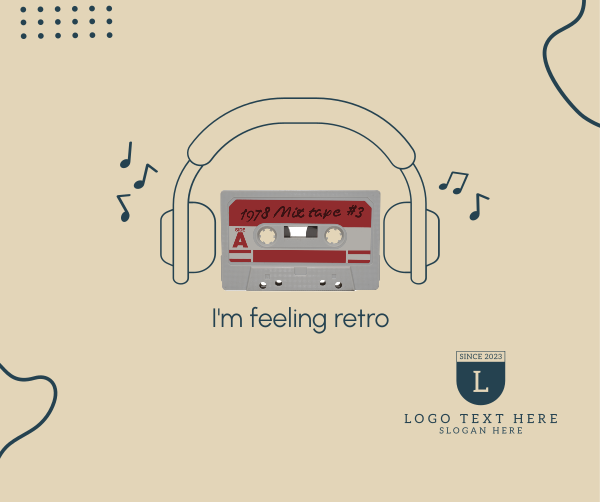 Feeling Retro Facebook Post Design Image Preview