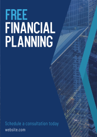 Simple Financial Planning Poster Image Preview