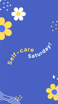 Self-Care Saturday Facebook Story Design