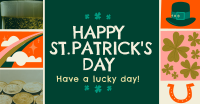 Rustic St. Patrick's Day Greeting Facebook ad Image Preview