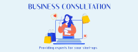 Online Business Consultation Facebook cover Image Preview