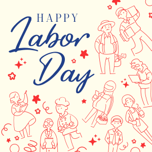 Labor Day  celebration Instagram post Image Preview
