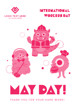 Fun-Filled May Day Poster Image Preview