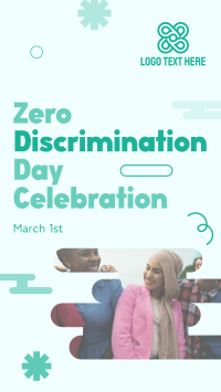 Playful Zero Discrimination Celebration YouTube short Image Preview