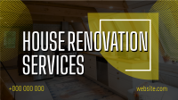 Sleek and Simple Home Renovation Facebook Event Cover Design